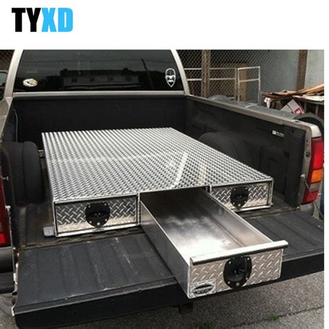 stainless steel tool box drawer for truck bed|pull out drawer tool boxes.